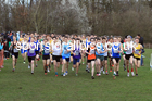 Mens Under-17s 2022 CAU Inter Counties Cross Country, Prestwold Hall, Loughborough.  Photo: David T. Hewitson/Sports for All Pics